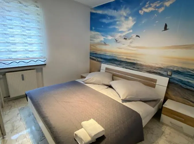 아파트 4 Zw M. Blick V. Balkon Auf Lech 아우크스부르크